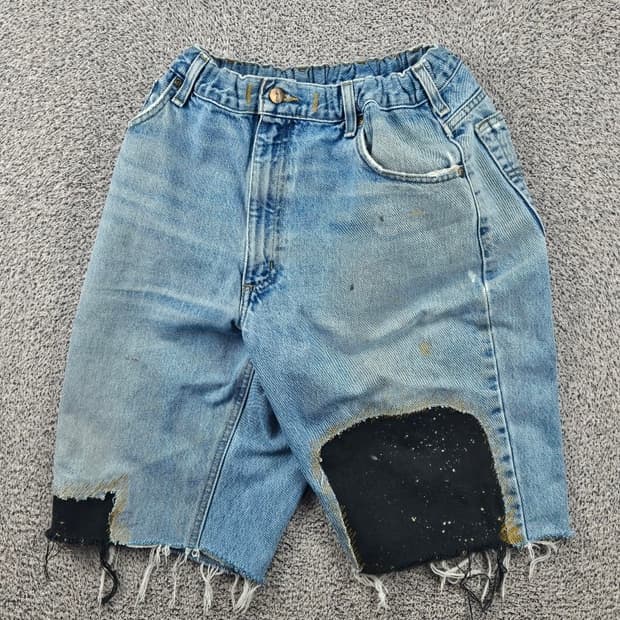 칼하트 데님 쇼츠 반바지 커스텀 ( 38" ) / 11986