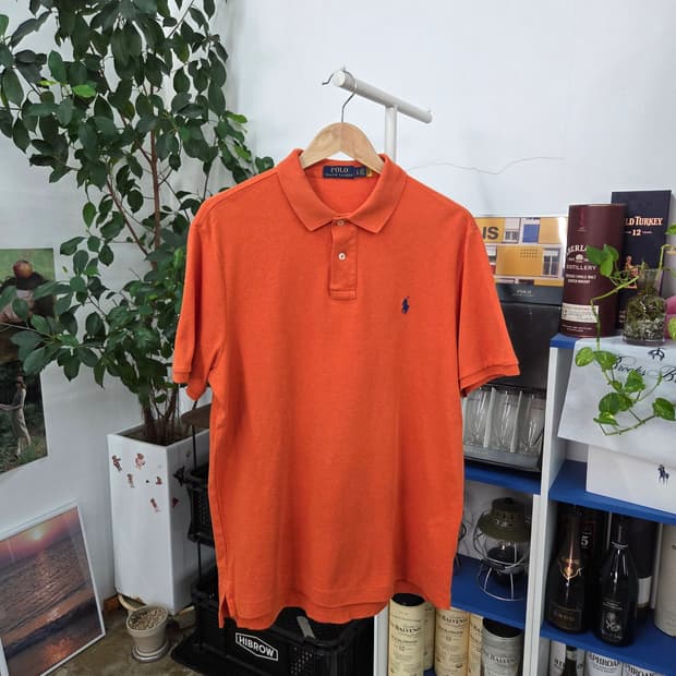폴로랄프로렌 코튼 칼라 반팔티셔츠 L
