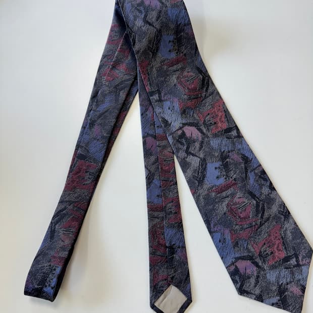 찰스 쥬르당 (Charles Jourdan) 실크 넥타이 9cm