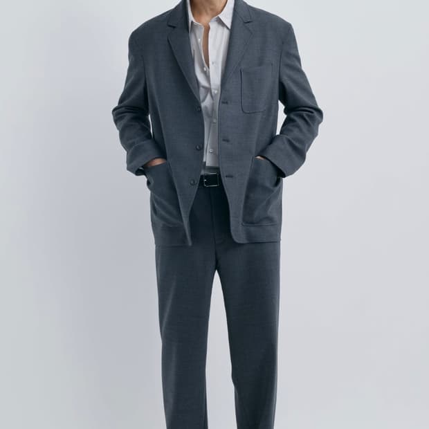 2 포터리 울 스포츠 셋업 다크 그레이