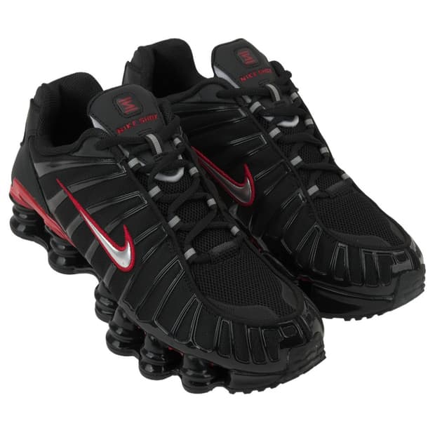 나이키 샥스 블랙 유니버시티 레드 - 240