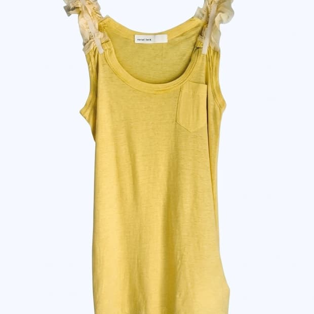 Sacai luck frill sleeveless