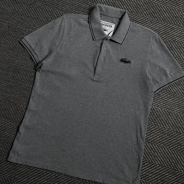 라코스테 자수로고 미니멀 피케이 티셔츠y 3991