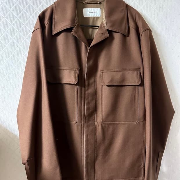 르메르 울 개버딘 자켓 