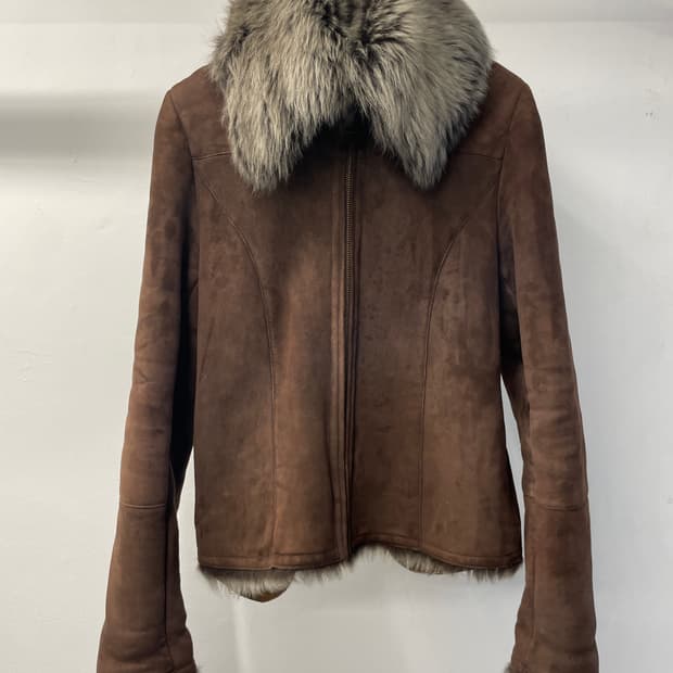 터키 메이드 양가죽 무스탕