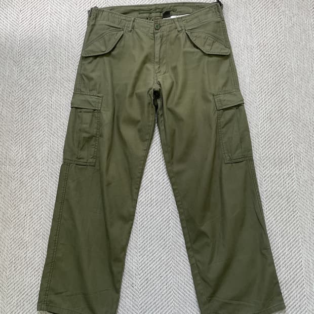 백넘버 usa BDU 밀리터리 카고 팬츠