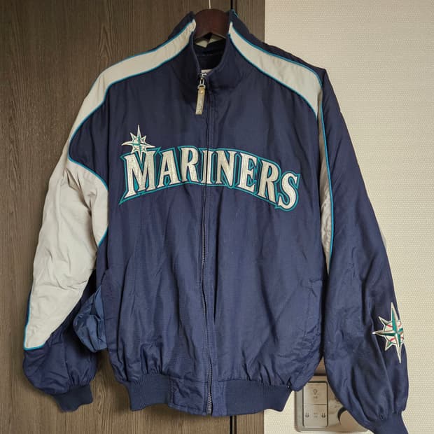 Majestic 마제스틱 시애틀 매리너스 스타디움 자켓 L