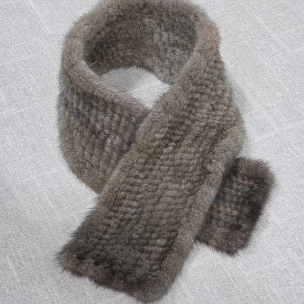 리얼 퍼 머플러 REAL FUR MUFFLER