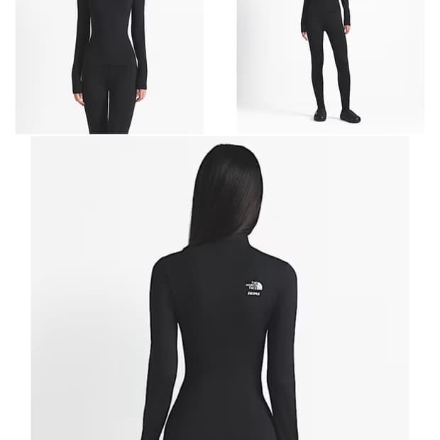 구함 노스페이스 스킴스 슬리브 블랙