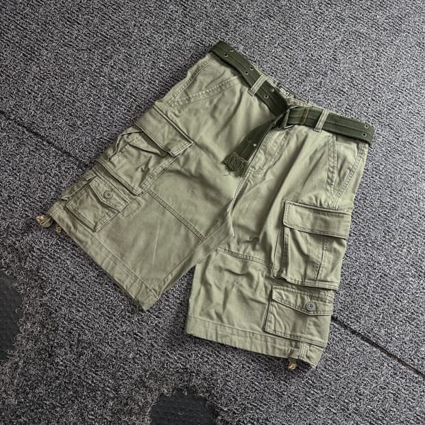 Kinloch 아카이브 벨티드 구르카 카고 버뮤다 팬츠 4179