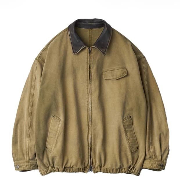 [M] 슈타인 25FW 설퍼 다이드 윕 코드 빈티지 자켓 카키