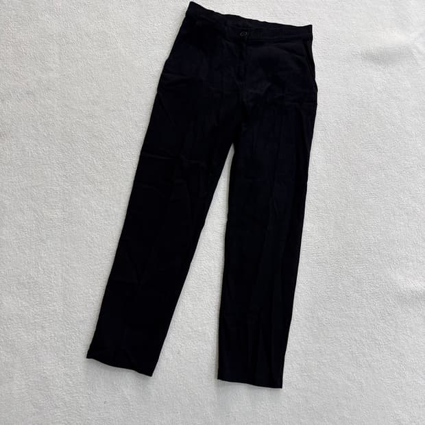 L 빈티지 블랙 치노팬츠 0429T