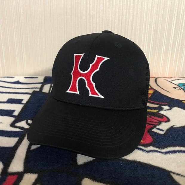 제트(ZETT) 고려대학교 야구부 선수실착 모자/캡 58cm