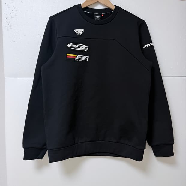 다이나핏(DYNAFIT) 기능성 맨투맨 블랙 트레이닝 M