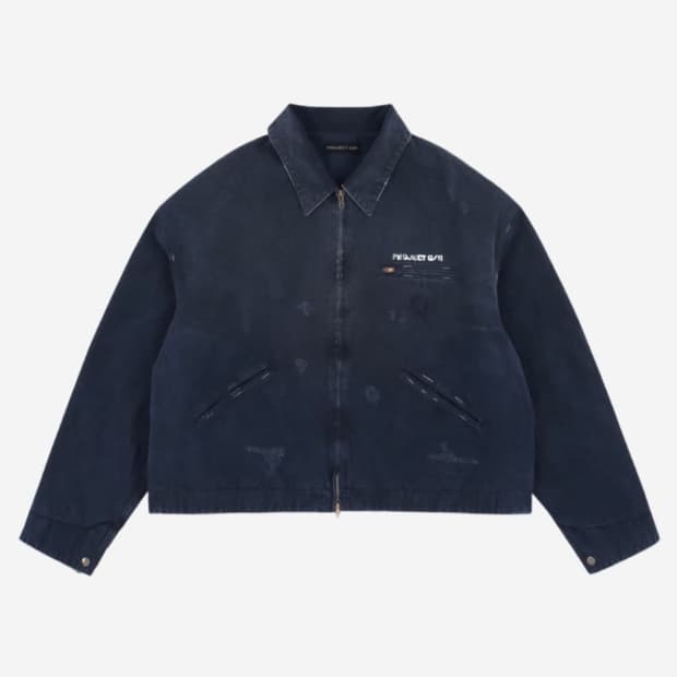 project g/r 워크자켓 네이비