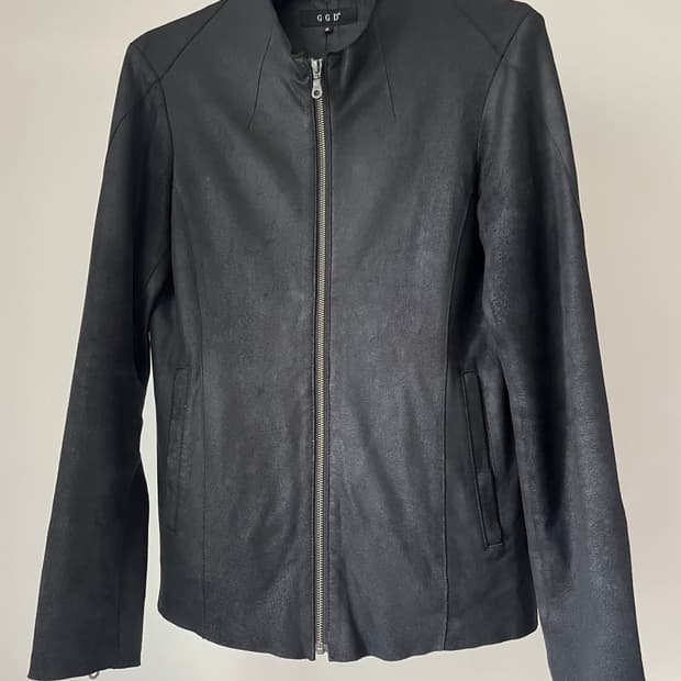 GGD Goatskin Single Riders Jacket