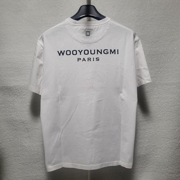 [정품] 50 / 23FW 우영미 백로고 반팔티