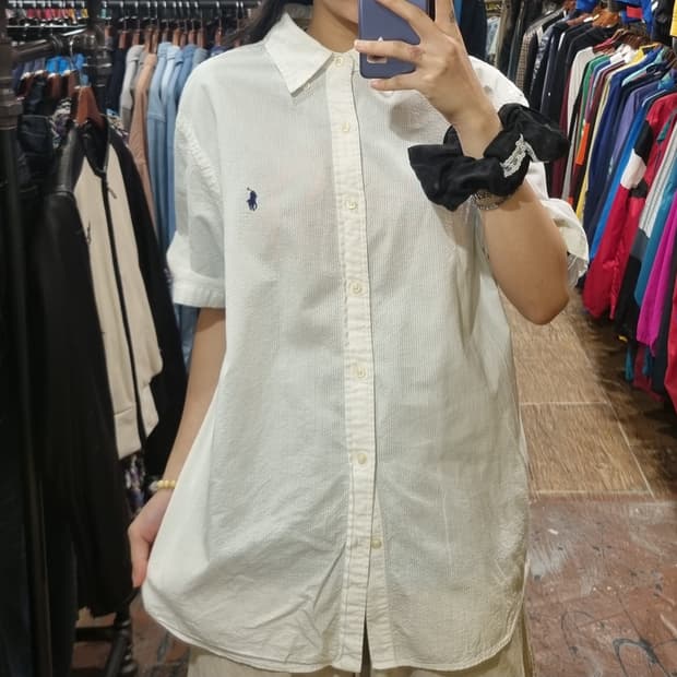 [Hi] 폴로 반팔 셔츠 화이트