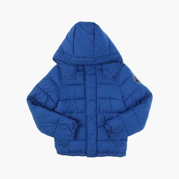 아베크롬비 블루 패딩 자켓