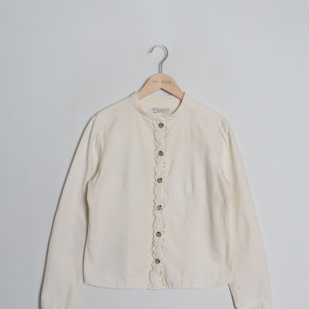 UTILITY canvas Frill Shirts