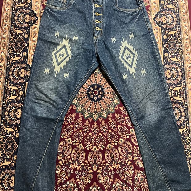 and it 웨스턴 데님 팬츠