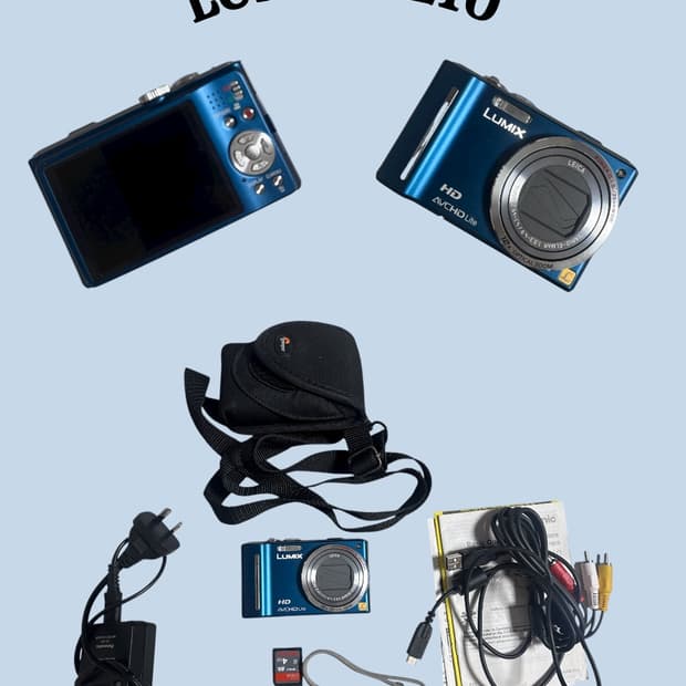 루믹스 TZ10 희귀 컬러 로우프로 가방 포함