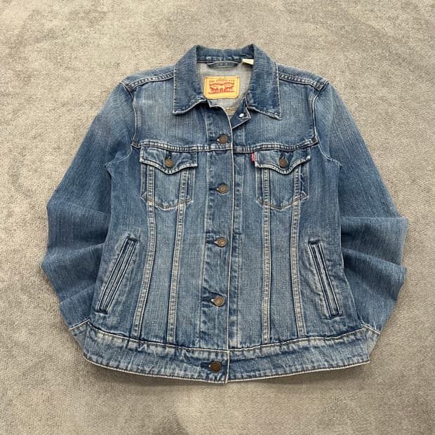 M 리바이스 여성 데님 트러커 자켓
