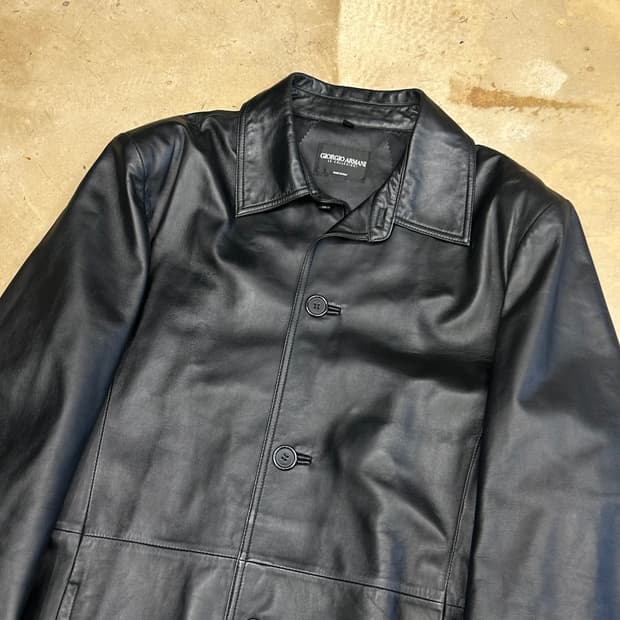 XL vtg 쉽스킨 롱코트 