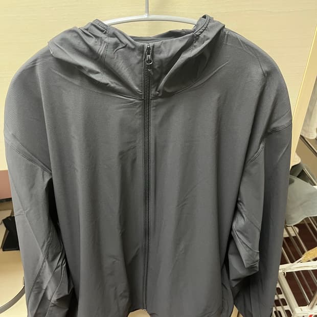 유니클로 포켓터블UV PROTECTION파카 블랙