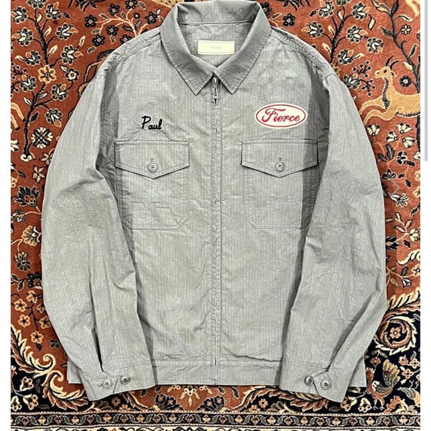 Fierce Mechanic jacket Grey L Size