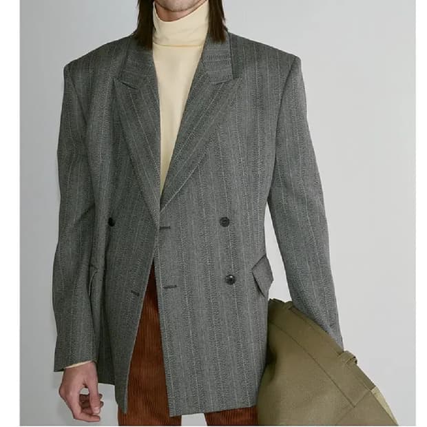 <새상품> 렉토 헤링본 자켓 L