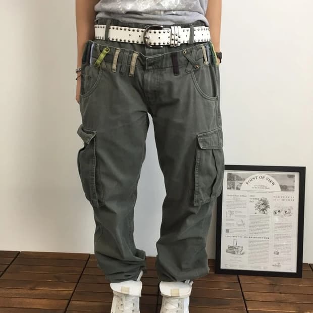JUNGLE STORM Multi Loop Cargo Pants