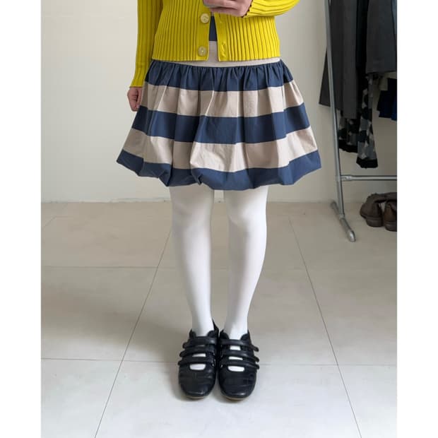 Lanvin en bleu 펌킨 스커트