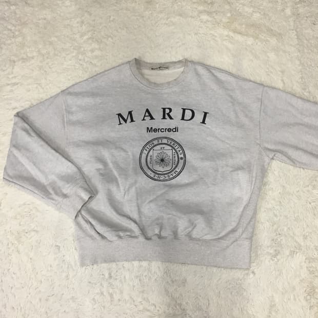 마르디메르크디 여성 맨투맨 CC09