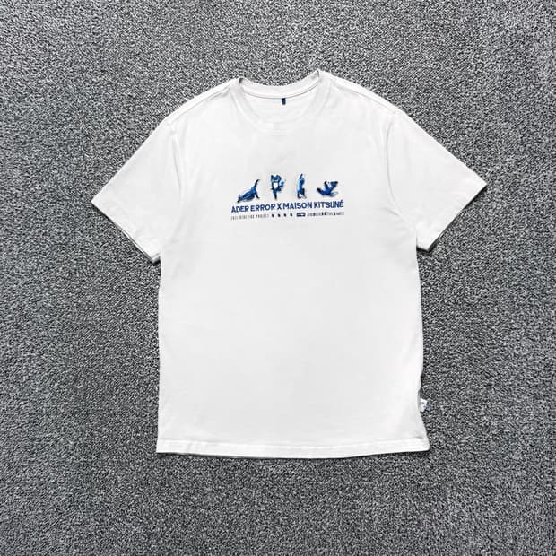 Name : 아더에러 X 메종키츠네 콜라보 요가폭스 반팔티 :) 