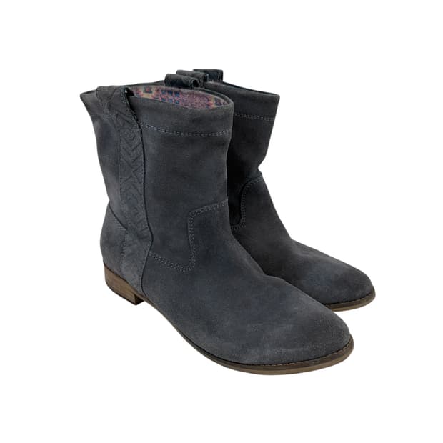 Tom’s 스웨이드 그레이 부츠 (250)