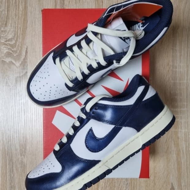 [265]나이키 덩크 로우 미드나잇 네이비(W)