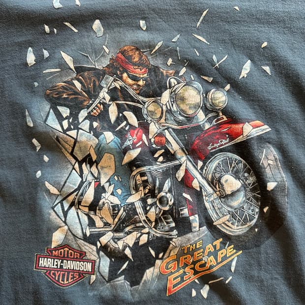 90s Harley davidson 'The Great Escape'