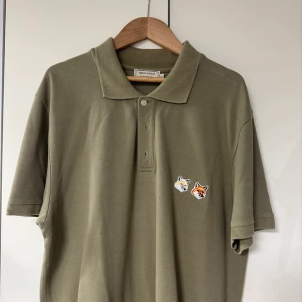 메종키츠네 더블 폭스 카라티(XL)