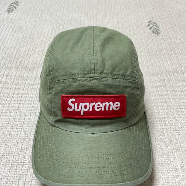 24fw 슈프림 밀리터리 캠프캡 올리브