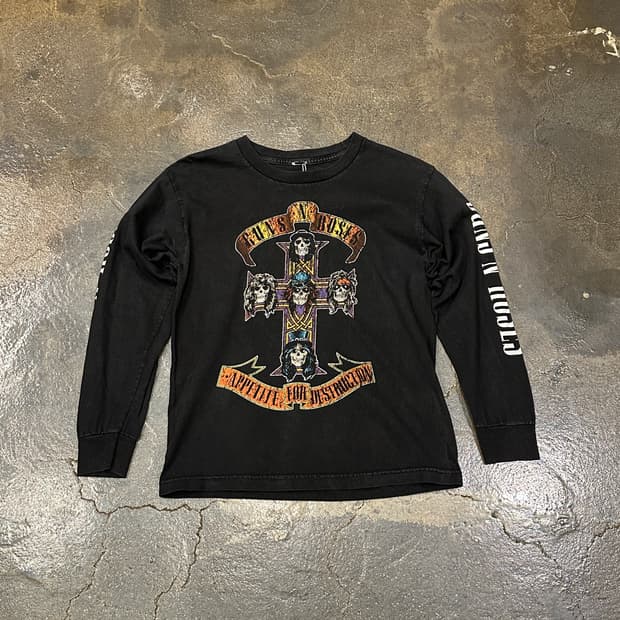 Guns N Roses 건즈 앤로지스 롱슬리브 L