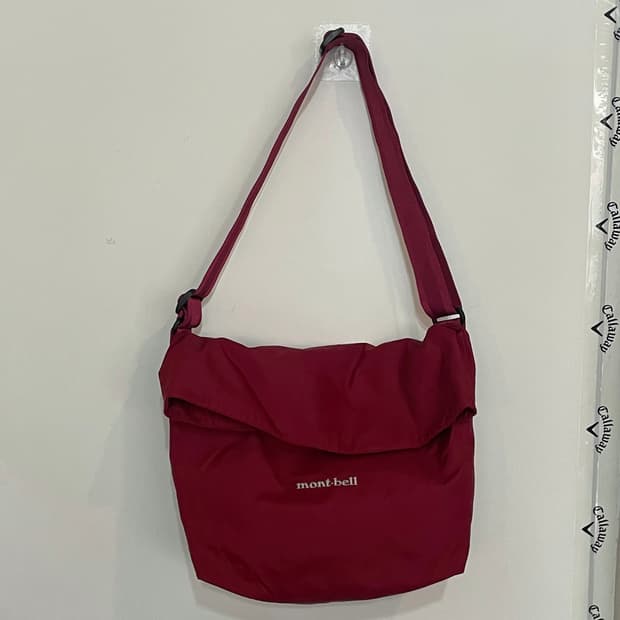 몽벨 재팬 크로스백 레드