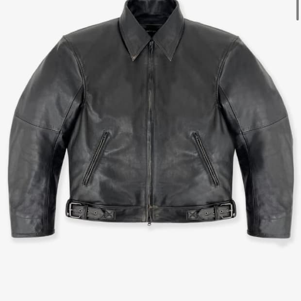 프로젝트지알바이커스 레더 자켓 사이즈 2 Project GR (유일매물)