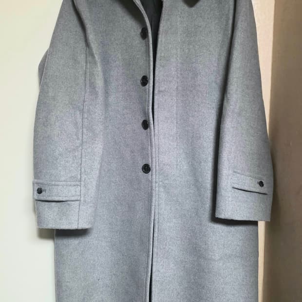 데꼬로소 발마칸 코트 그레이 사이즈 2