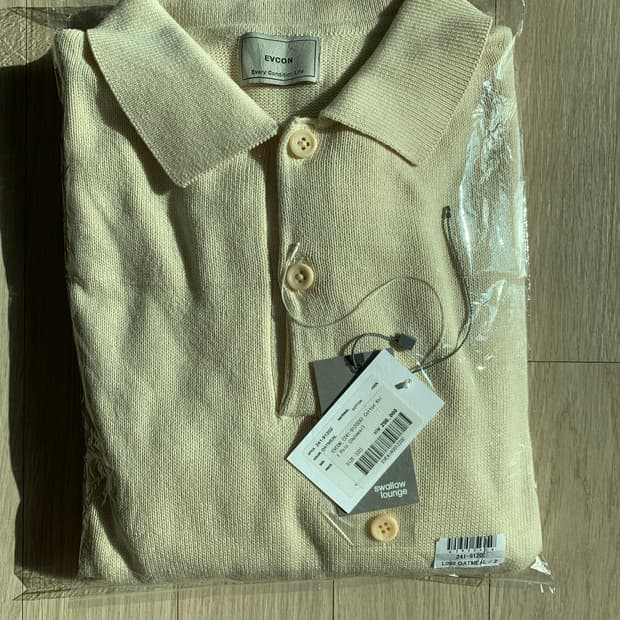 Evcon 코튼 니트 폴로 2