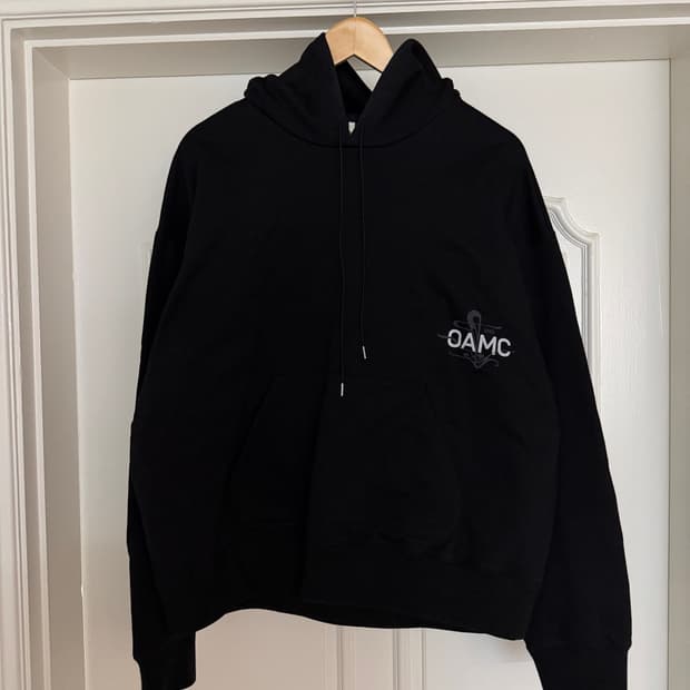 oamc 블랙 후드티