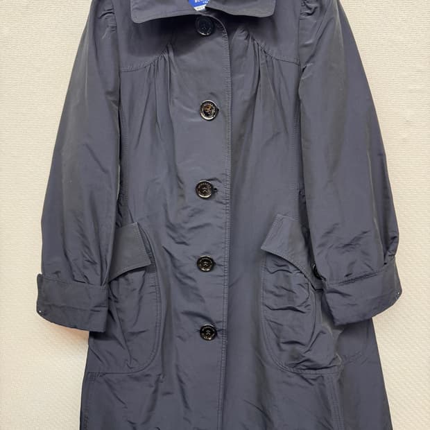 버버리 블루라벨 하프 트렌치코트 S(55)