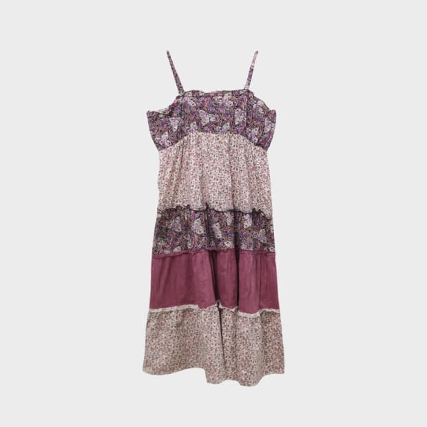 PIKABIA 스모크 밴딩 끈 원피스 66746