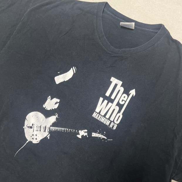 빈티지 밴드티 더 후The Who