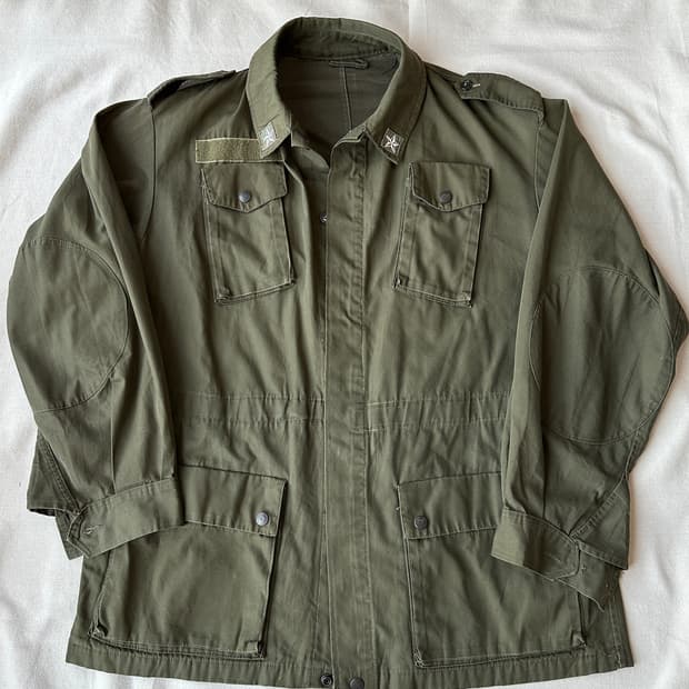 이탈리아군 80s 야상 필드 자켓 100-105